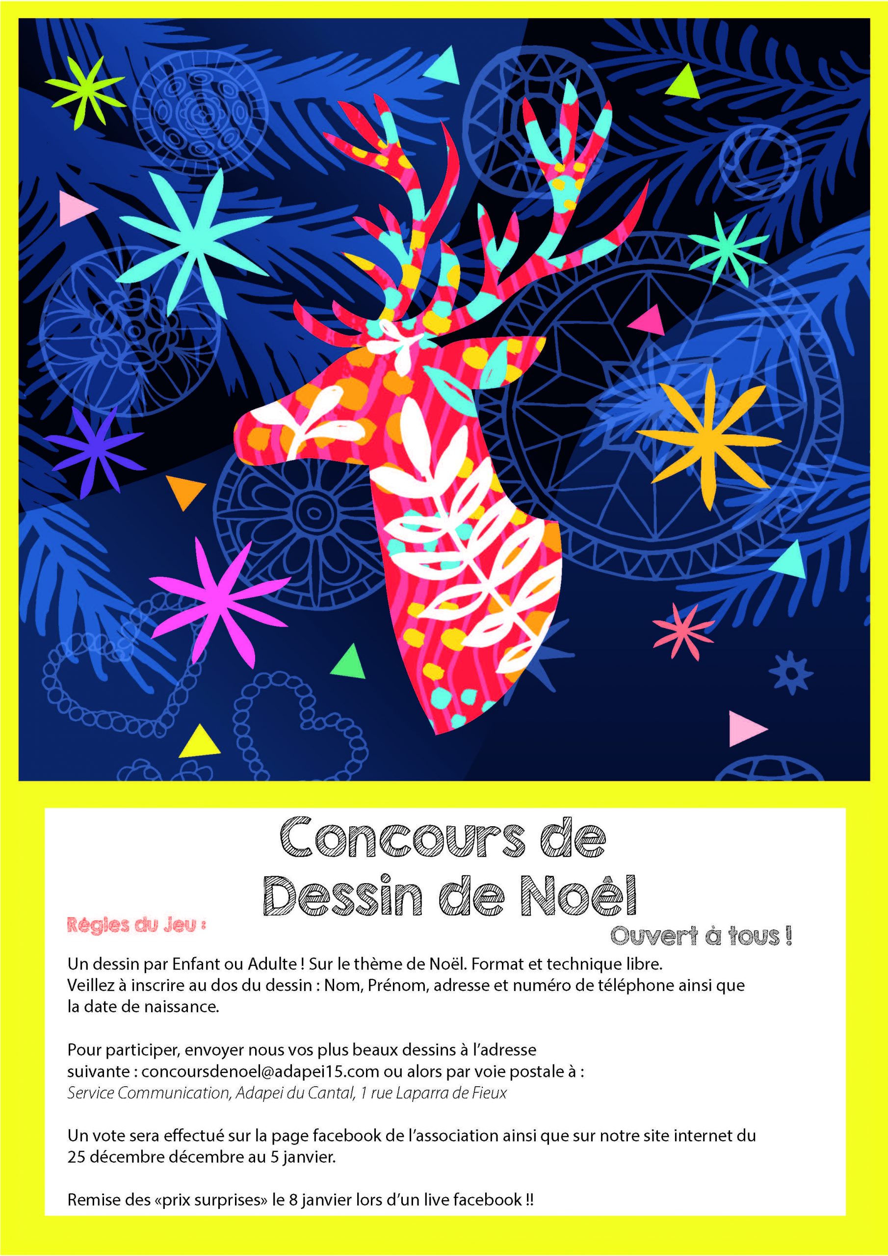 Concours de Noël Adapei Cantal 15